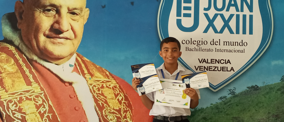 Joaquín González, el joven talento que representa a Venezuela en las Olimpiadas Internacionales de Matemáticas